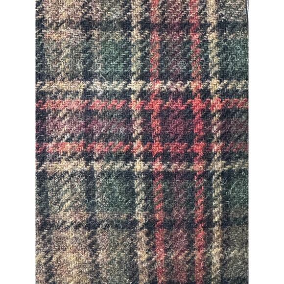 MUCROSS WEAVERS Irish Tweed Wool green & red Fiona Top Handle Crossbody - Picture 13 of 16